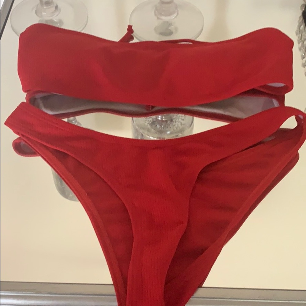Red bikini